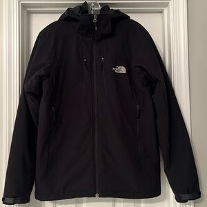 North Face men's Apex Elevation jacket black size S waterproof insulated hooded